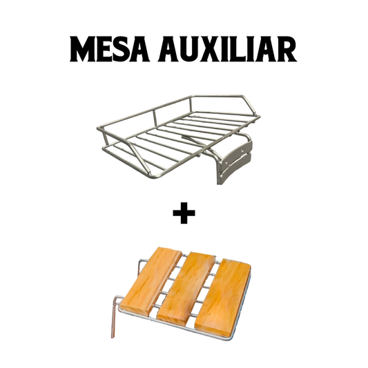 Mesa auxiliar + verdulera