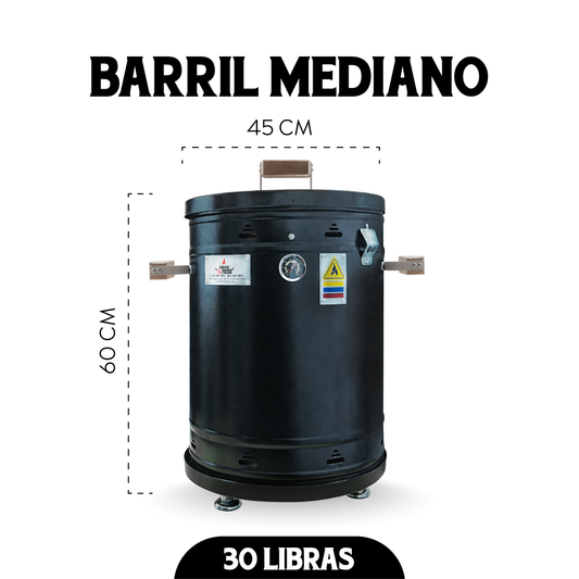 Barril Mediano Hierro