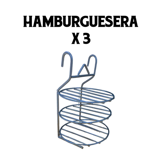 Hamburguesera x 3