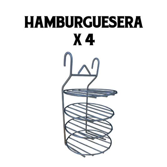 Hamburguesera x 4